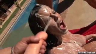 Diamond Kitty Cum Bath by Huge thick Monster Cocks