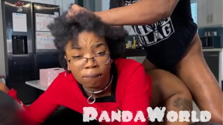 Ebony Hot babe Anal with Uhura Panda From Star Trek