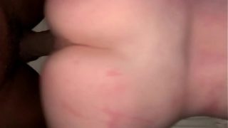 Fucking her juicy holes hard in doggie style