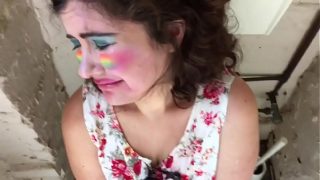 I enjoy swallowing his cum and piss after he makes me gag on his cock in the toilet